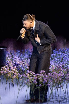41st Les Victoires De La Musique Award Ceremony Pierre Garnier perform during the 41st Les Victoires De La Musique Award Ceremony at La Seine Musicale on February 13, 2026 in Boulogne-Billancourt, France. Photo by Nasser Berzane ABACAPRESS.COM Boulogne-Billancourt  Copyright: xBerzanexNasser ABACAx