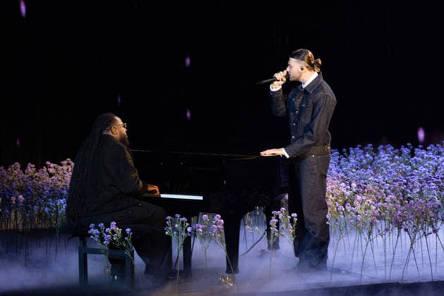 41st Les Victoires De La Musique Award Ceremony Pierre Garnier perform during the 41st Les Victoires De La Musique Award Ceremony at La Seine Musicale on February 13, 2026 in Boulogne-Billancourt, France. Photo by Nasser Berzane ABACAPRESS.COM Boulogne-Billancourt  Copyright: xBerzanexNasser ABACAx