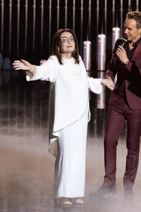41st Les Victoires De La Musique Award Ceremony Nana Mouskouri attends the 41st Les Victoires De La Musique Award Ceremony at La Seine Musicale on February 13, 2026 in Boulogne-Billancourt, France. Photo by Nasser Berzane ABACAPRESS.COM Boulogne-Billancourt  Copyright: xBerzanexNasser ABACAx