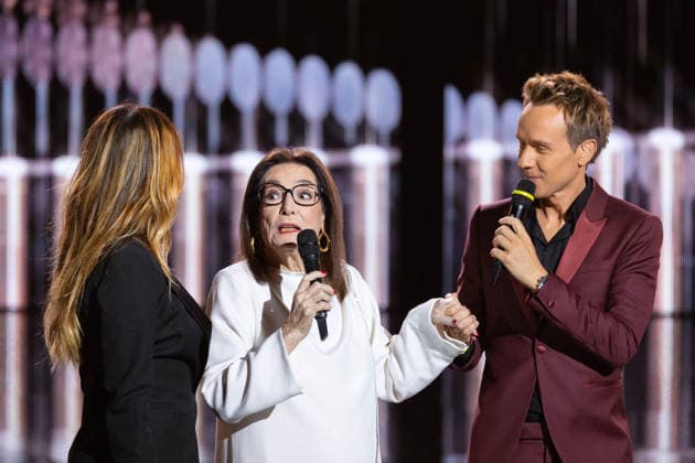 41st Les Victoires De La Musique Award Ceremony Nana Mouskouri, Cyril Feraud and Helena Noguerra attends the 41st Les Victoires De La Musique Award Ceremony at La Seine Musicale on February 13, 2026 in Boulogne-Billancourt, France. Photo by Nasser Berzane ABACAPRESS.COM Boulogne-Billancourt  Copyright: xBerzanexNasser ABACAx