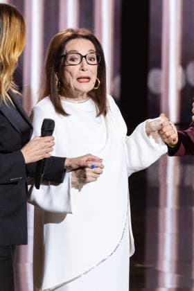 41st Les Victoires De La Musique Award Ceremony Nana Mouskouri attends the 41st Les Victoires De La Musique Award Ceremony at La Seine Musicale on February 13, 2026 in Boulogne-Billancourt, France. Photo by Nasser Berzane ABACAPRESS.COM Boulogne-Billancourt  Copyright: xBerzanexNasser ABACAx