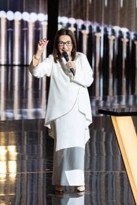 41st Les Victoires De La Musique Award Ceremony Nana Mouskouri receive Victoire d honneur the 41st Les Victoires De La Musique Award Ceremony at La Seine Musicale on February 13, 2026 in Boulogne-Billancourt, France. Photo by Nasser Berzane ABACAPRESS.COM Boulogne-Billancourt  Copyright: xBerzanexNasser ABACAx