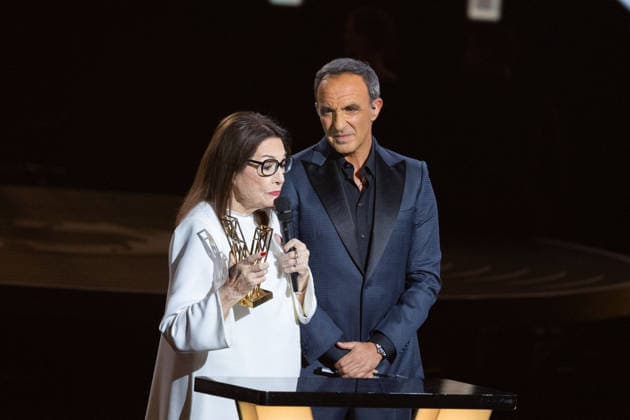 41st Les Victoires De La Musique Award Ceremony Nikos Aliagas, Nana Mouskouri receive Victoire d honneur attends the 41st Les Victoires De La Musique Award Ceremony at La Seine Musicale on February 13, 2026 in Boulogne-Billancourt, France. Photo by Nasser Berzane ABACAPRESS.COM Boulogne-Billancourt  Copyright: xBerzanexNasser ABACAx