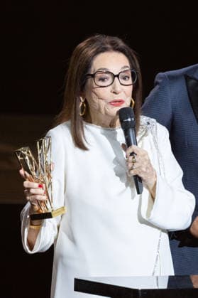 41st Les Victoires De La Musique Award Ceremony Nana Mouskouri receive Victoire d honneur the 41st Les Victoires De La Musique Award Ceremony at La Seine Musicale on February 13, 2026 in Boulogne-Billancourt, France. Photo by Nasser Berzane ABACAPRESS.COM Boulogne-Billancourt  Copyright: xBerzanexNasser ABACAx
