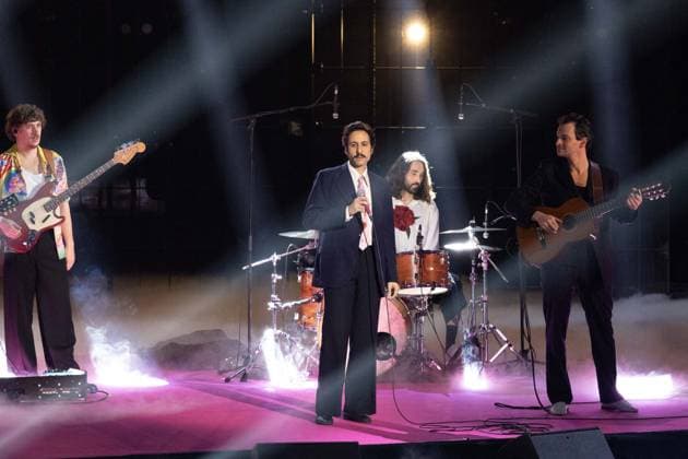 41st Les Victoires De La Musique Award Ceremony Feu Chatterton perform during the 41st Les Victoires De La Musique Award Ceremony at La Seine Musicale on February 13, 2026 in Boulogne-Billancourt, France. Photo by Nasser Berzane ABACAPRESS.COM Boulogne-Billancourt  Copyright: xBerzanexNasser ABACAx