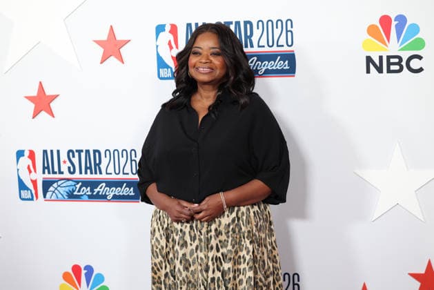 Los Angeles Clippers And Comcast NBCUniversal s NBA All-Star Legendary Tip-Off Celebration Octavia Spencer at the Los Angeles Clippers And Comcast NBCUniversal s National Basketball Association (NBA) All-Star Legendary Tip-Off Celebration held at the Los Angeles County Museum of Art (LACMA) on February 13, 2026 in Miracle Mile, Los Angeles, California, United States., Credit:Xavier Collin Avalon USA, Los Angeles  Copyright: xXavierxCollinx xAvalonx 1074823942
