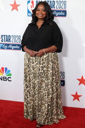 Los Angeles Clippers And Comcast NBCUniversal s NBA All-Star Legendary Tip-Off Celebration Octavia Spencer at the Los Angeles Clippers And Comcast NBCUniversal s National Basketball Association (NBA) All-Star Legendary Tip-Off Celebration held at the Los Angeles County Museum of Art (LACMA) on February 13, 2026 in Miracle Mile, Los Angeles, California, United States., Credit:Xavier Collin Avalon USA, Los Angeles  Copyright: xXavierxCollinx xAvalonx 1074823947