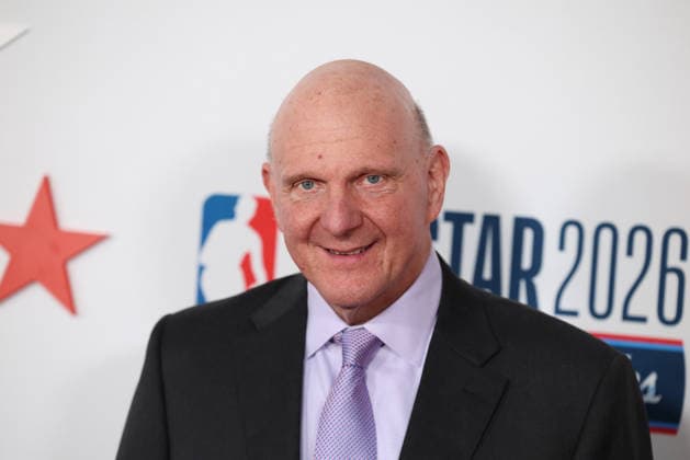 Los Angeles Clippers And Comcast NBCUniversal s NBA All-Star Legendary Tip-Off Celebration Steve Ballmer at the Los Angeles Clippers And Comcast NBCUniversal s National Basketball Association (NBA) All-Star Legendary Tip-Off Celebration held at the Los Angeles County Museum of Art (LACMA) on February 13, 2026 in Miracle Mile, Los Angeles, California, United States., Credit:Xavier Collin Avalon USA, Los Angeles  Copyright: xXavierxCollinx xAvalonx 1074825700