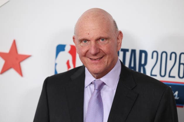 Los Angeles Clippers And Comcast NBCUniversal s NBA All-Star Legendary Tip-Off Celebration Steve Ballmer at the Los Angeles Clippers And Comcast NBCUniversal s National Basketball Association (NBA) All-Star Legendary Tip-Off Celebration held at the Los Angeles County Museum of Art (LACMA) on February 13, 2026 in Miracle Mile, Los Angeles, California, United States., Credit:Xavier Collin Avalon USA, Los Angeles  Copyright: xXavierxCollinx xAvalonx 1074825708