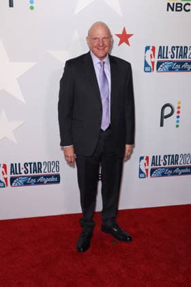 Los Angeles Clippers And Comcast NBCUniversal s NBA All-Star Legendary Tip-Off Celebration Steve Ballmer at the Los Angeles Clippers And Comcast NBCUniversal s National Basketball Association (NBA) All-Star Legendary Tip-Off Celebration held at the Los Angeles County Museum of Art (LACMA) on February 13, 2026 in Miracle Mile, Los Angeles, California, United States., Credit:Xavier Collin Avalon USA, Los Angeles  Copyright: xXavierxCollinx xAvalonx 1074827136