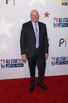 Los Angeles Clippers And Comcast NBCUniversal s NBA All-Star Legendary Tip-Off Celebration Steve Ballmer at the Los Angeles Clippers And Comcast NBCUniversal s National Basketball Association (NBA) All-Star Legendary Tip-Off Celebration held at the Los Angeles County Museum of Art (LACMA) on February 13, 2026 in Miracle Mile, Los Angeles, California, United States., Credit:Xavier Collin Avalon USA, Los Angeles  Copyright: xXavierxCollinx xAvalonx 1074827183