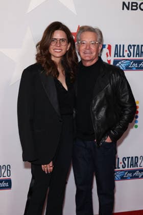 Los Angeles Clippers And Comcast NBCUniversal s NBA All-Star Legendary Tip-Off Celebration Desiree Gruber and Kyle MacLachlan at the Los Angeles Clippers And Comcast NBCUniversal s National Basketball Association (NBA) All-Star Legendary Tip-Off Celebration held at the Los Angeles County Museum of Art (LACMA) on February 13, 2026 in Miracle Mile, Los Angeles, California, United States., Credit:Xavier Collin Avalon USA, Los Angeles  Copyright: xXavierxCollinx xAvalonx 1074827201