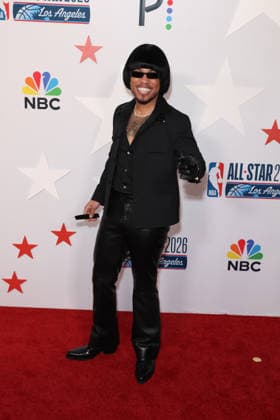 Los Angeles Clippers And Comcast NBCUniversal s NBA All-Star Legendary Tip-Off Celebration Anderson .Paak at the Los Angeles Clippers And Comcast NBCUniversal s National Basketball Association (NBA) All-Star Legendary Tip-Off Celebration held at the Los Angeles County Museum of Art (LACMA) on February 13, 2026 in Miracle Mile, Los Angeles, California, United States., Credit:Xavier Collin Avalon USA, Los Angeles  Copyright: xXavierxCollinx xAvalonx 1074827567