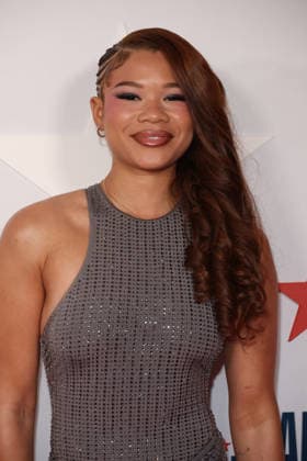 Los Angeles Clippers And Comcast NBCUniversal s NBA All-Star Legendary Tip-Off Celebration Storm Reid at the Los Angeles Clippers And Comcast NBCUniversal s National Basketball Association (NBA) All-Star Legendary Tip-Off Celebration held at the Los Angeles County Museum of Art (LACMA) on February 13, 2026 in Miracle Mile, Los Angeles, California, United States., Credit:Xavier Collin Avalon USA, Los Angeles  Copyright: xXavierxCollinx xAvalonx 1074829288