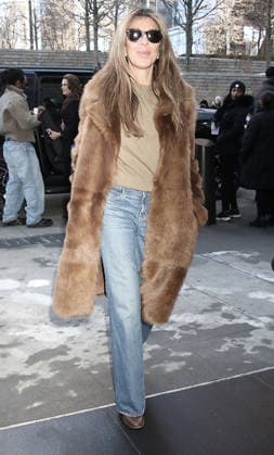 February 13, 2026 Nina Garcia attend Calvin Klein 2026 Show during New York Fashion Week in New York. February 13, 2026 Copyright: xRWx