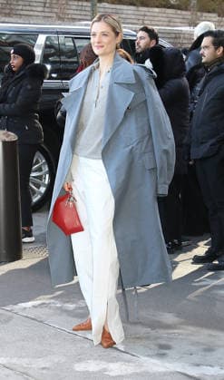 February 13, 2026 Louisa Jacobson attend Calvin Klein 2026 Show during New York Fashion Week in New York. February 13, 2026 Copyright: xRWx