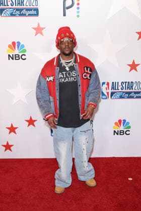 Los Angeles Clippers And Comcast NBCUniversal s NBA All-Star Legendary Tip-Off Celebration Hit-Boy at the Los Angeles Clippers And Comcast NBCUniversal s National Basketball Association (NBA) All-Star Legendary Tip-Off Celebration held at the Los Angeles County Museum of Art (LACMA) on February 13, 2026 in Miracle Mile, Los Angeles, California, United States., Credit:Xavier Collin Avalon USA, Los Angeles  Copyright: xXavierxCollinx xAvalonx 1074829392