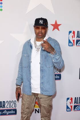 Los Angeles Clippers And Comcast NBCUniversal s NBA All-Star Legendary Tip-Off Celebration Allen Iverson at the Los Angeles Clippers And Comcast NBCUniversal s National Basketball Association (NBA) All-Star Legendary Tip-Off Celebration held at the Los Angeles County Museum of Art (LACMA) on February 13, 2026 in Miracle Mile, Los Angeles, California, United States., Credit:Xavier Collin Avalon USA, Los Angeles  Copyright: xXavierxCollinx xAvalonx 1074829628