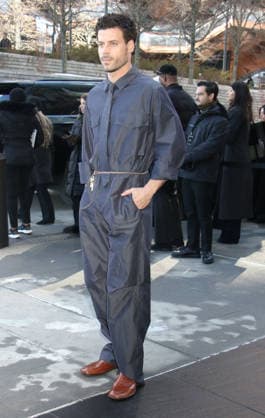 February 13, 2026 François Arnaud attend Calvin Klein 2026 Show during New York Fashion Week in New York. February 13, 2026 Copyright: xRWx