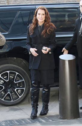 February 13, 2026 Brooke Shields attend Calvin Klein 2026 Show during New York Fashion Week in New York. February 13, 2026 Copyright: xRWx