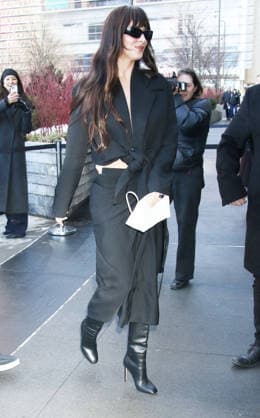 February 13, 2026 Dakota Johnson attend Calvin Klein 2026 Show during New York Fashion Week in New York. February 13, 2026 Copyright: xRWx