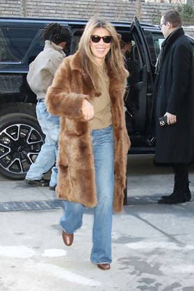 February 13, 2026 Nina Garcia attend Calvin Klein 2026 Show during New York Fashion Week in New York. February 13, 2026 Copyright: xRWx