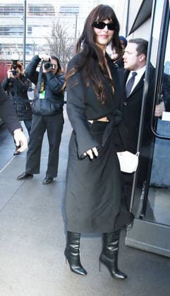 February 13, 2026 Dakota Johnson attend Calvin Klein 2026 Show during New York Fashion Week in New York. February 13, 2026 Copyright: xRWx