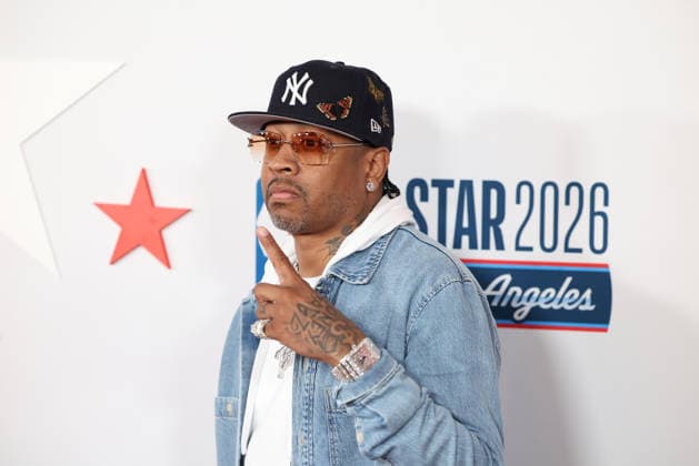 Los Angeles Clippers And Comcast NBCUniversal s NBA All-Star Legendary Tip-Off Celebration Allen Iverson at the Los Angeles Clippers And Comcast NBCUniversal s National Basketball Association (NBA) All-Star Legendary Tip-Off Celebration held at the Los Angeles County Museum of Art (LACMA) on February 13, 2026 in Miracle Mile, Los Angeles, California, United States., Credit:Xavier Collin Avalon USA, Los Angeles  Copyright: xXavierxCollinx xAvalonx 1074829649