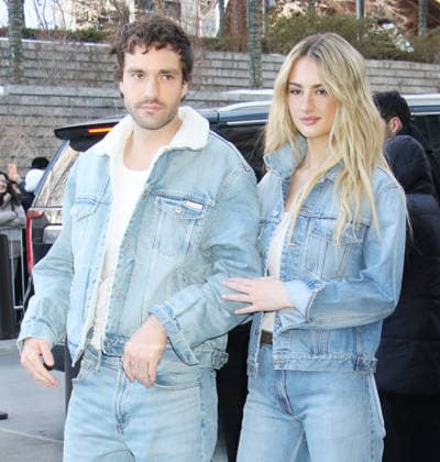February 13, 2026 Jackson White, Grace Van Patten attend Calvin Klein 2026 Show during New York Fashion Week in New York. February 13, 2026 Copyright: xRWx