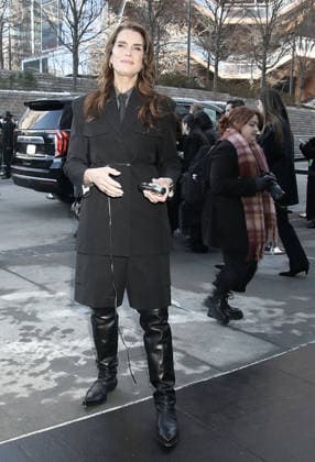 February 13, 2026 Brooke Shields attend Calvin Klein 2026 Show during New York Fashion Week in New York. February 13, 2026 Copyright: xRWx