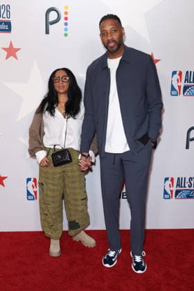 Los Angeles Clippers And Comcast NBCUniversal s NBA All-Star Legendary Tip-Off Celebration guest and Tracy McGrady at the Los Angeles Clippers And Comcast NBCUniversal s National Basketball Association (NBA) All-Star Legendary Tip-Off Celebration held at the Los Angeles County Museum of Art (LACMA) on February 13, 2026 in Miracle Mile, Los Angeles, California, United States., Credit:Xavier Collin Avalon USA, Los Angeles  Copyright: xXavierxCollinx xAvalonx 1074830098