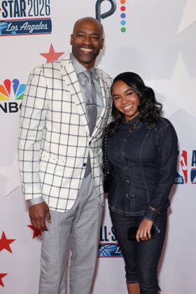 Los Angeles Clippers And Comcast NBCUniversal s NBA All-Star Legendary Tip-Off Celebration Vince Carter and guest at the Los Angeles Clippers And Comcast NBCUniversal s National Basketball Association (NBA) All-Star Legendary Tip-Off Celebration held at the Los Angeles County Museum of Art (LACMA) on February 13, 2026 in Miracle Mile, Los Angeles, California, United States., Credit:Xavier Collin Avalon USA, Los Angeles  Copyright: xXavierxCollinx xAvalonx 1074830324