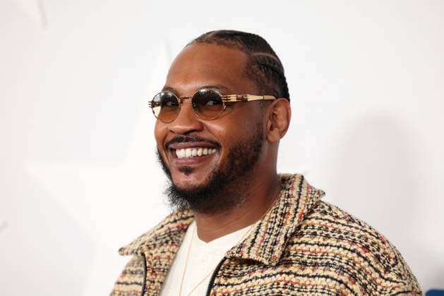 Los Angeles Clippers And Comcast NBCUniversal s NBA All-Star Legendary Tip-Off Celebration Carmelo Anthony at the Los Angeles Clippers And Comcast NBCUniversal s National Basketball Association (NBA) All-Star Legendary Tip-Off Celebration held at the Los Angeles County Museum of Art (LACMA) on February 13, 2026 in Miracle Mile, Los Angeles, California, United States., Credit:Xavier Collin Avalon USA, Los Angeles  Copyright: xXavierxCollinx xAvalonx 1074831619