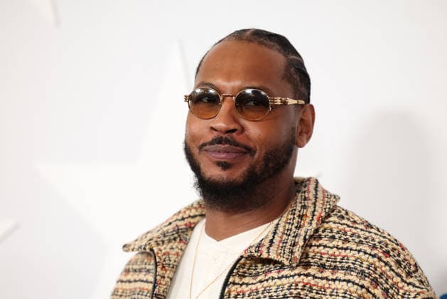 Los Angeles Clippers And Comcast NBCUniversal s NBA All-Star Legendary Tip-Off Celebration Carmelo Anthony at the Los Angeles Clippers And Comcast NBCUniversal s National Basketball Association (NBA) All-Star Legendary Tip-Off Celebration held at the Los Angeles County Museum of Art (LACMA) on February 13, 2026 in Miracle Mile, Los Angeles, California, United States., Credit:Xavier Collin Avalon USA, Los Angeles  Copyright: xXavierxCollinx xAvalonx 1074831624