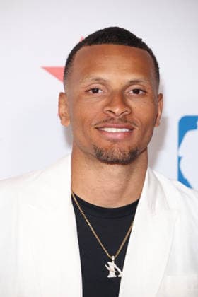 Los Angeles Clippers And Comcast NBCUniversal s NBA All-Star Legendary Tip-Off Celebration Andre De Grasse at the Los Angeles Clippers And Comcast NBCUniversal s National Basketball Association (NBA) All-Star Legendary Tip-Off Celebration held at the Los Angeles County Museum of Art (LACMA) on February 13, 2026 in Miracle Mile, Los Angeles, California, United States., Credit:Xavier Collin Avalon USA, Los Angeles  Copyright: xXavierxCollinx xAvalonx 1074831958