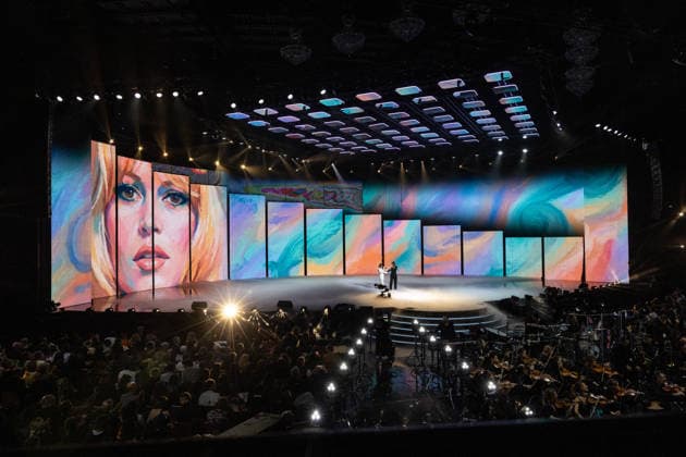 41st Les Victoires De La Musique Award Ceremony Aurélie Saada and Helena Noguerra perform during the 41st Les Victoires De La Musique Award Ceremony at La Seine Musicale on February 13, 2026 in Boulogne-Billancourt, France. Photo by Nasser Berzane ABACAPRESS.COM Boulogne-Billancourt  Copyright: xBerzanexNasser ABACAx
