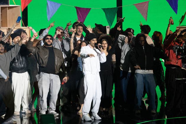 41st Les Victoires De La Musique Award Ceremony Ino Casablanca perform during the 41st Les Victoires De La Musique Award Ceremony at La Seine Musicale on February 13, 2026 in Boulogne-Billancourt, France. Photo by Nasser Berzane ABACAPRESS.COM Boulogne-Billancourt  Copyright: xBerzanexNasser ABACAx