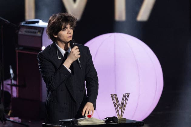 41st Les Victoires De La Musique Award Ceremony Sam Sauvage receive Révélation masculine price during the 41st Les Victoires De La Musique Award Ceremony at La Seine Musicale on February 13, 2026 in Boulogne-Billancourt, France. Photo by Nasser Berzane ABACAPRESS.COM Boulogne-Billancourt  Copyright: xBerzanexNasser ABACAx