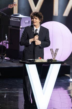 41st Les Victoires De La Musique Award Ceremony Sam Sauvage receive Révélation masculine price during the 41st Les Victoires De La Musique Award Ceremony at La Seine Musicale on February 13, 2026 in Boulogne-Billancourt, France. Photo by Nasser Berzane ABACAPRESS.COM Boulogne-Billancourt  Copyright: xBerzanexNasser ABACAx