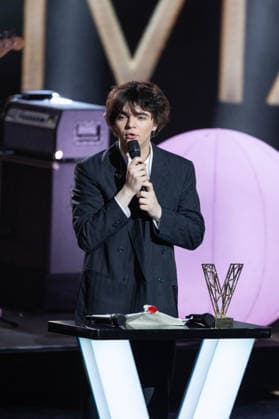 41st Les Victoires De La Musique Award Ceremony Sam Sauvage receive Révélation masculine price during the 41st Les Victoires De La Musique Award Ceremony at La Seine Musicale on February 13, 2026 in Boulogne-Billancourt, France. Photo by Nasser Berzane ABACAPRESS.COM Boulogne-Billancourt  Copyright: xBerzanexNasser ABACAx