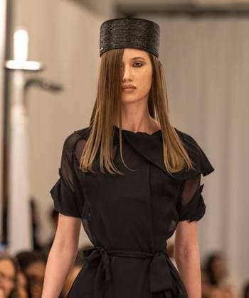 February 13, 2026, Bronx, New York, USA: Model walks runway for Christian Cowan fashion show during New York FW26 at 450 West 31st Street in New York, NY on February 13, 2026. Bronx USA - ZUMAr339 20260213_znp_r339_057 Copyright: xLevxRadinx