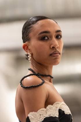 February 13, 2026, Bronx, New York, USA: Model walks runway for Christian Cowan fashion show during New York FW26 at 450 West 31st Street in New York, NY on February 13, 2026. Bronx USA - ZUMAr339 20260213_znp_r339_054 Copyright: xLevxRadinx