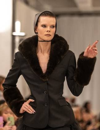 February 13, 2026, Bronx, New York, USA: Model walks runway for Christian Cowan fashion show during New York FW26 at 450 West 31st Street in New York, NY on February 13, 2026. Bronx USA - ZUMAr339 20260213_znp_r339_091 Copyright: xLevxRadinx