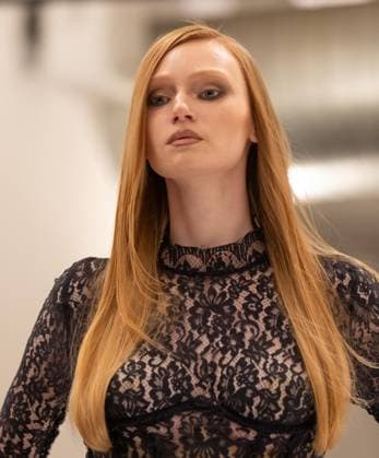February 13, 2026, Bronx, New York, USA: Model walks runway for Christian Cowan fashion show during New York FW26 at 450 West 31st Street in New York, NY on February 13, 2026. Bronx USA - ZUMAr339 20260213_znp_r339_103 Copyright: xLevxRadinx