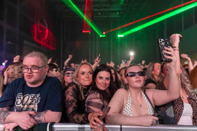 Fatboy Slim performs at Aviva Studios Audience atmosphere as DJ Fatboy Slim (Norman Cook) performs at Aviva Studios, Manchester, England, 13th February 2026, Credit:Mike Gray Avalon  Copyright: xMikexGrayx xAvalonx 1074780140