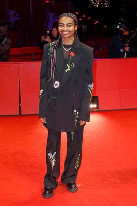 Jasmine Elcock beim Photocall zum Kinofilm Sunny Dancer auf der Berlinale 2026 76. Internationale Filmfestspiele Berlin auf dem Red Carpet vom Berlinale Palast. Berlin, 13.02.2026