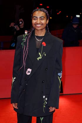 Jasmine Elcock beim Photocall zum Kinofilm Sunny Dancer auf der Berlinale 2026 76. Internationale Filmfestspiele Berlin auf dem Red Carpet vom Berlinale Palast. Berlin, 13.02.2026