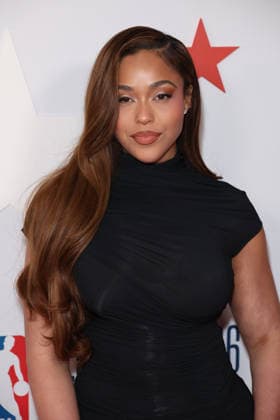 Los Angeles Clippers And Comcast NBCUniversal s NBA All-Star Legendary Tip-Off Celebration Jordyn Woods at the Los Angeles Clippers And Comcast NBCUniversal s National Basketball Association (NBA) All-Star Legendary Tip-Off Celebration held at the Los Angeles County Museum of Art (LACMA) on February 13, 2026 in Miracle Mile, Los Angeles, California, United States., Credit:Xavier Collin Avalon USA, Los Angeles  Copyright: xXavierxCollinx xAvalonx 1074857837