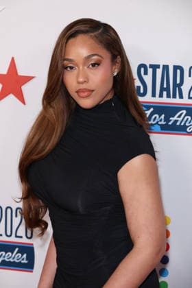 Los Angeles Clippers And Comcast NBCUniversal s NBA All-Star Legendary Tip-Off Celebration Jordyn Woods at the Los Angeles Clippers And Comcast NBCUniversal s National Basketball Association (NBA) All-Star Legendary Tip-Off Celebration held at the Los Angeles County Museum of Art (LACMA) on February 13, 2026 in Miracle Mile, Los Angeles, California, United States., Credit:Xavier Collin Avalon USA, Los Angeles  Copyright: xXavierxCollinx xAvalonx 1074860064