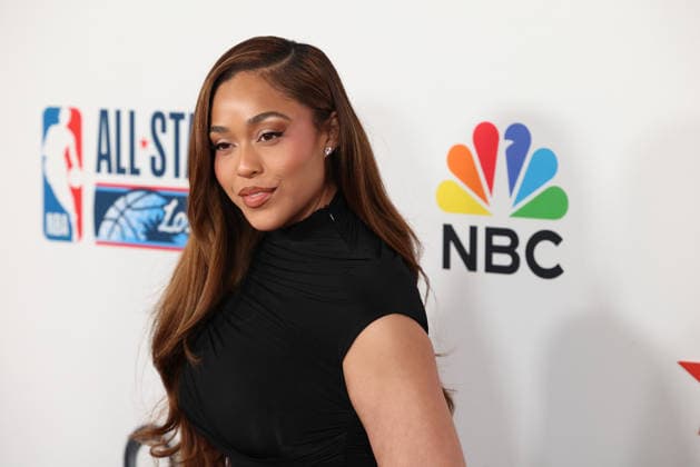 Los Angeles Clippers And Comcast NBCUniversal s NBA All-Star Legendary Tip-Off Celebration Jordyn Woods at the Los Angeles Clippers And Comcast NBCUniversal s National Basketball Association (NBA) All-Star Legendary Tip-Off Celebration held at the Los Angeles County Museum of Art (LACMA) on February 13, 2026 in Miracle Mile, Los Angeles, California, United States., Credit:Xavier Collin Avalon USA, Los Angeles  Copyright: xXavierxCollinx xAvalonx 1074860354